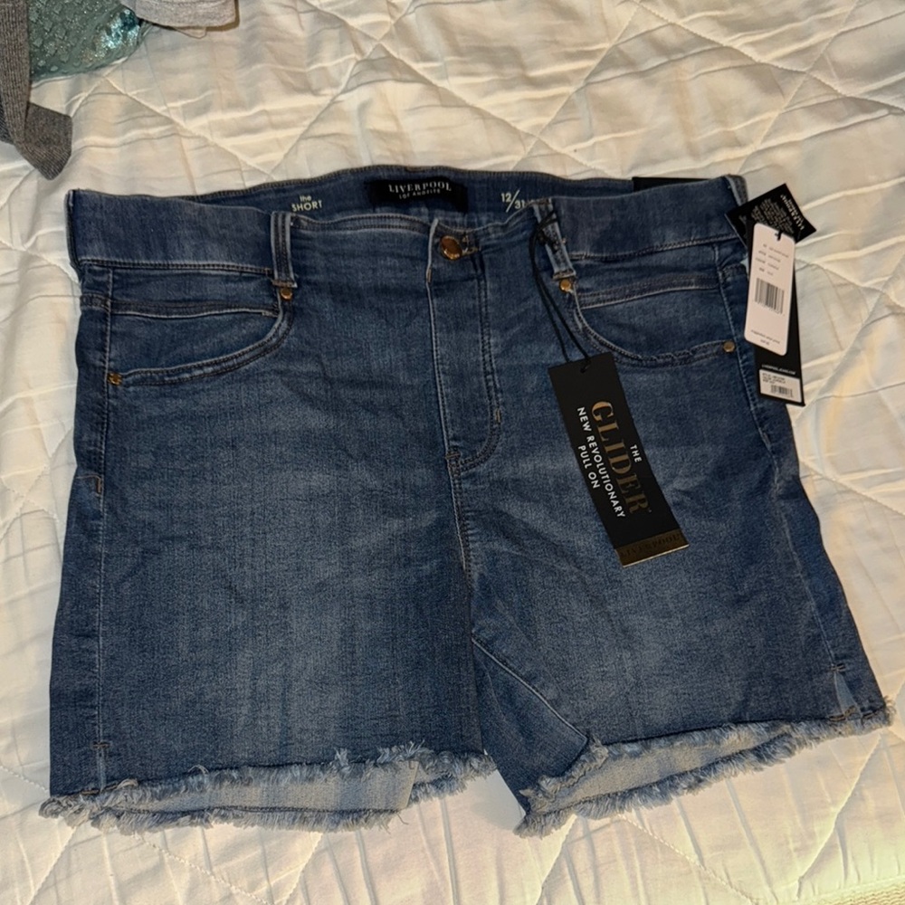 Liverpool Jeans Company Blue Jean Shorts